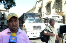 Amagan transportistas con sitiar la Capital, protestan contra Metrobus