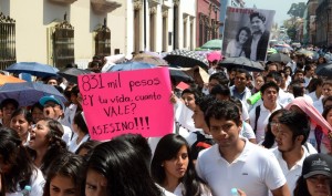 protestan por justicia para el caso de estudiante de medicina