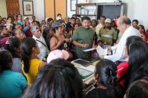 Atiende JVJ al FrenteIndigena de los Pueblos Olvidados de Oaxaca 17-03-16 (1)
