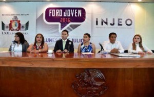 11 JULIO- Integrantes de la mesa del presidium del Foro Joven 2016