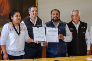 Atestigua AMH firma de convenio de paz entre Santo Domingo Ixcatlán y Chalcatongo de Hidalgo (2)