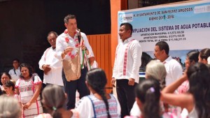 Constata Gobierno de Oaxaca proyectos de infraestructura social en San Pedro Amuzgos 1