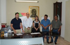 Signan Cobao y Ayuntamiento de Santa Lucia del Camino convenio en apoyo a trabajadores