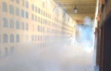 Realizan Ayuntamiento de Oaxaca y SSO fumigación en panteones para combatir al mosco transmisor del dengue