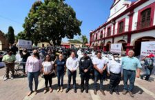 Presidente Juan Carlos García Márquez avanza en reforzar la seguridad en Santa Lucía del Camino