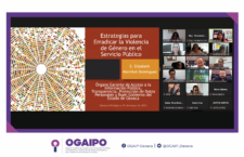 OGAIPO celebra conferencia para prevenir violencia de género en el Servicio Público