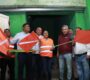 Apoya Noé Jara con trabajos de rehabilitación de agencia de Cinco Señores