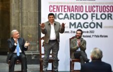Participa Gobernador electo de Oaxaca en conmemoración de los 100 años del fallecimiento de Ricardo Flores Magón