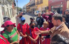 Atiende Secretaría de Gobierno a grupo de mujeres triquis de San Juan Copala