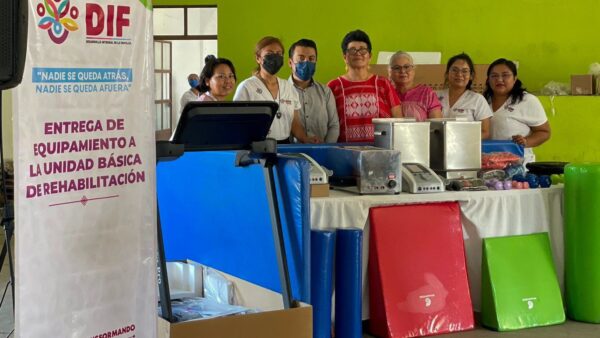 Equipa DIF Oaxaca Unidades Básicas de Rehabilitación de la Costa e Istmo