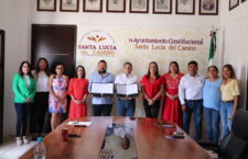 Firma OGAIPO, convenio de colaboración con el ayuntamiento de Santa Lucía del Camino