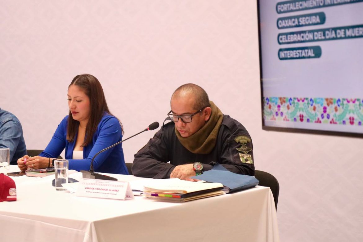 Mantiene SSPC trabajos para consolidar el Nuevo Pacto Social en Oaxaca (1)